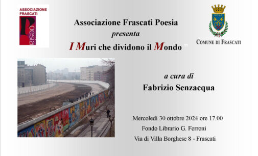 Frascati Poesia evento 30 ottobre