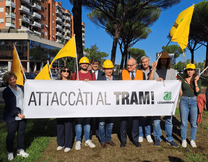 Tram Togliatti a Roma