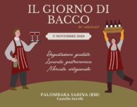 “Il Giorno di Bacco”, a Palombara Sabina