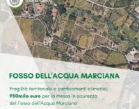 Grottaferrata – 950mila euro per la messa in sicurezza del Fosso dell’Acqua Marciana