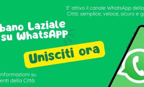 Il comune di Albano Laziale lancia il nuovo canale whatsApp ufficiale