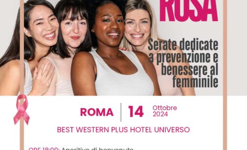 ROMA, ARRIVA NELLA CAPITALE L’INIZIATIVA “ARMONIA IN ROSA”