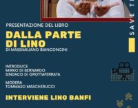 Domenica 20 ottobre “Dalla parte di Lino…” (Banfi) di Massimiliano Bianconcini