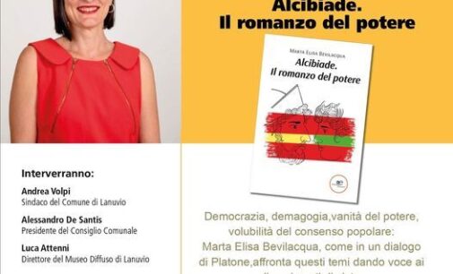 A Lanuvio il 27/10 “Alcibiade. Il romanzo del potere” di Marta E. Bevilacqua