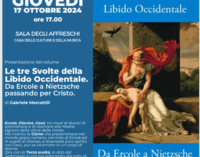 Il 17/10 a Velletri “Le tre svolte della Libido Occidentale. Da Ercole a Nietzsche…” di Gabriele Marcattili