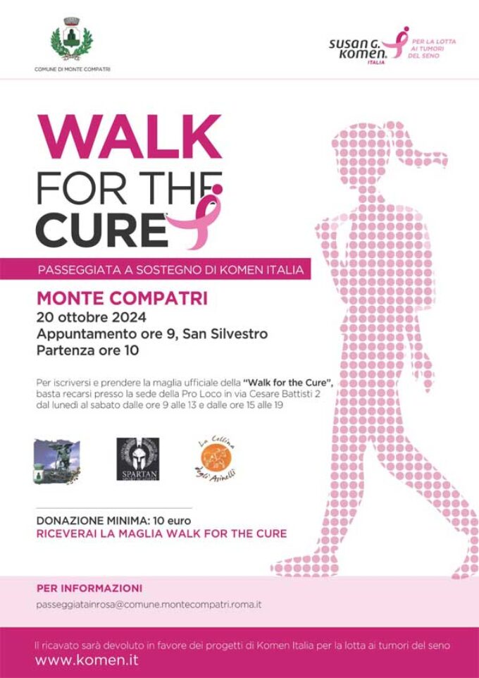 Monte Compatri. “Walk for the Cure”