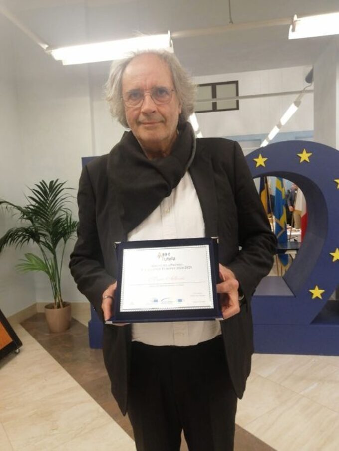 ROMA, CONSEGNATA AL M° MARIO ALBERTI LA TARGA ” ECCELLENZE EUROPEE”