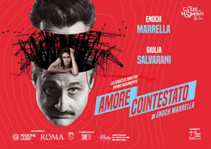 Arriva a Roma LA CORAZZA EMOTIVA-PRIMO MOVIMENTO- AMORE COINTESTATO, uno spettacolo redpillato di Enoch Marrella, il 5 dicembre al Teatro Biblioteca Quarticciolo