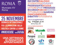 VIOLENZA DONNE –  “PER GIORNATA INTERNAZIONALE INIZIATIVE DAL 22 AL 30 NOVEMBRE”