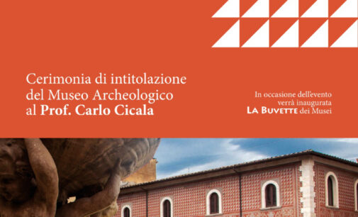  PrivernoVERNO – CERIMONIA DI INTITOLAZIONE DEL MUSEO ARCHEOLOGICO AL PROF. CARLO CICALA