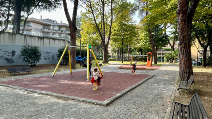 MUN.XV – RIAPERTO PARCO SAN GODENZO DOPO CEDIMENTO MURO