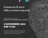 Inaugurazione della mostra “Frammenti di storia dalla Lavinium imperiale”