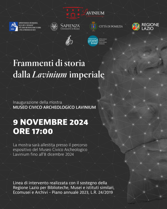 Inaugurazione della mostra “Frammenti di storia dalla Lavinium imperiale”