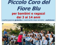 Riparte il 9 novembre del Piccolo Coro del Fiore Blu a Frattocchie