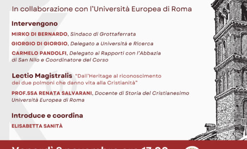 Il Polo Universitario di Grottaferrata prende vita