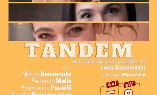 Al Teatro Trastevere – TANDEM, una commedia di Luca Giacomozzi