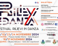 Dal 9 al 24 novembre a Cerveteri e Tarquinia, la quarta edizione del Festival Nazionale Rilievi In Danza