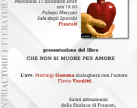 11/12 a Frascati “Che non si muore per amore” di Flavio Venditti