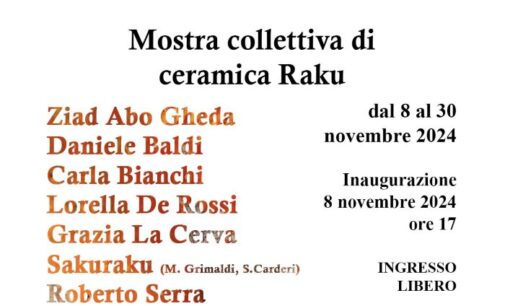 Dal 8 al 30/11 “Pàthos” Mostra collettiva di ceramica Raku