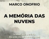 “A memória das nuvens”: antologia poetica di Marco Onofrio in Brasile