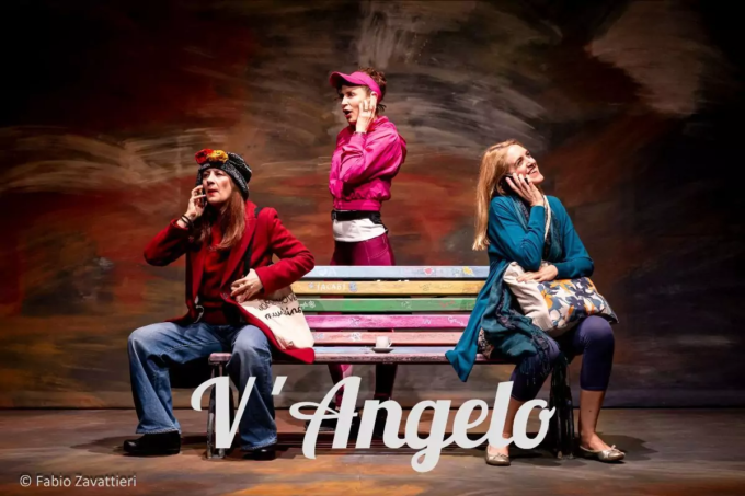 V’ANGELO- IL VANGELO SECONDO LE DONNE, spettacolo diretto da Simone Toni, in scena dal 26 novembre al 1 dicembre al Teatro de’ Servi-Roma