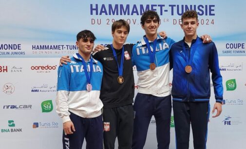 Frascati Scherma, Edoardo Reale super in Coppa del Mondo Under 20: argento individuale e bronzo a squadre