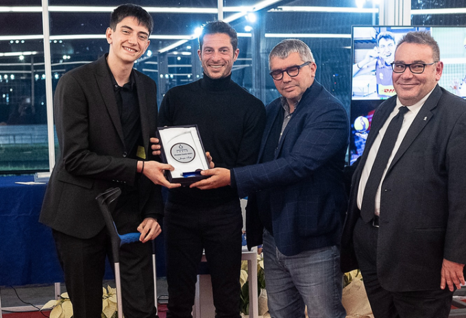 Marino Pallavolo, Tosti vince il Premio Milita 2024: “Uno stimolo per lavorare ancora di più”