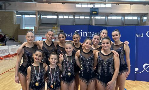 Polisportiva Borghesiana (ginnastica ritmica), Compagno: “Bella prestazione delle ragazze a Cisterna”