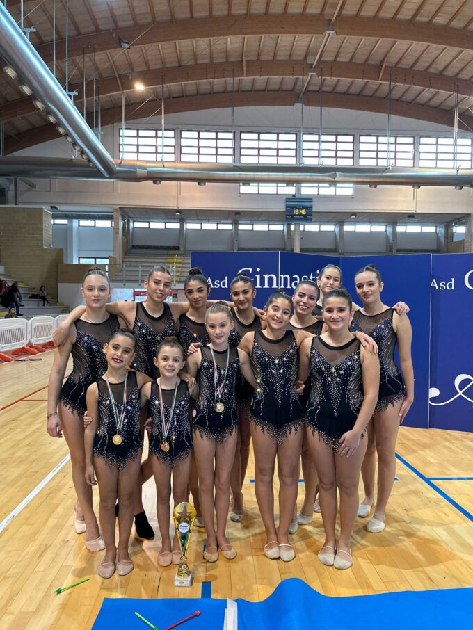 Polisportiva Borghesiana (ginnastica ritmica), Compagno: “Bella prestazione delle ragazze a Cisterna”