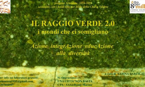 Al via la seconda edizione del Progetto Raggio Verde 2.0 a Marino