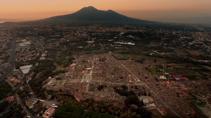 L’ULTIMO GIORNO DI POMPEI, NUOVO STUDIO