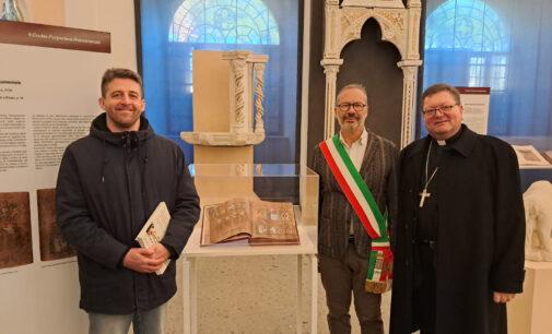 Grottaferrata, Inaugurata la mostra del Codex Purpureus Rossanensis all’Abbazia di San Nilo