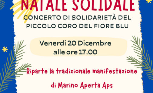 Marino Aperta APS- Evento di solidarietà a Villa Nina – Frattocchie