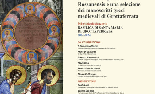 Mostra del Codex Purpureus Rossanensis e dei manoscritti greci medievali di Grottaferrata