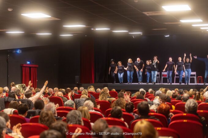 Grande partecipazione di pubblico al Teatro V. Colonna di Marino