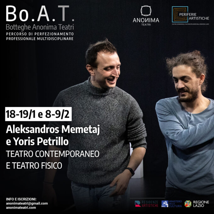 Masterclass con Yoris Petrillo e Aleksandros Memetaj