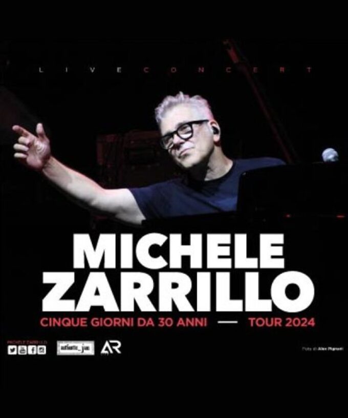 ] Michele Zarrillo celebra “Cinque giorni” al Teatro Brancaccio il 16 dicembre [16 December 2024]