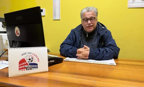 Vis Casilina (calcio), il segretario Lategano: “La società è cresciuta tanto e può farlo ancora”