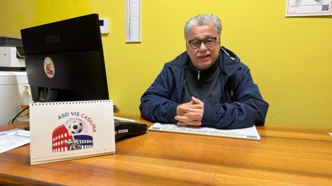 Vis Casilina (calcio), il segretario Lategano: “La società è cresciuta tanto e può farlo ancora”