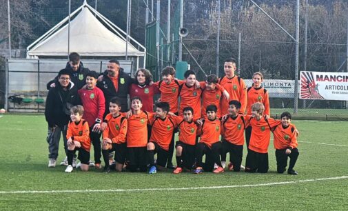 ULN Consalvo, tanti applausi per il torneo di Natale della Scuola calcio. Fiori: “I nostri gruppi crescono bene”