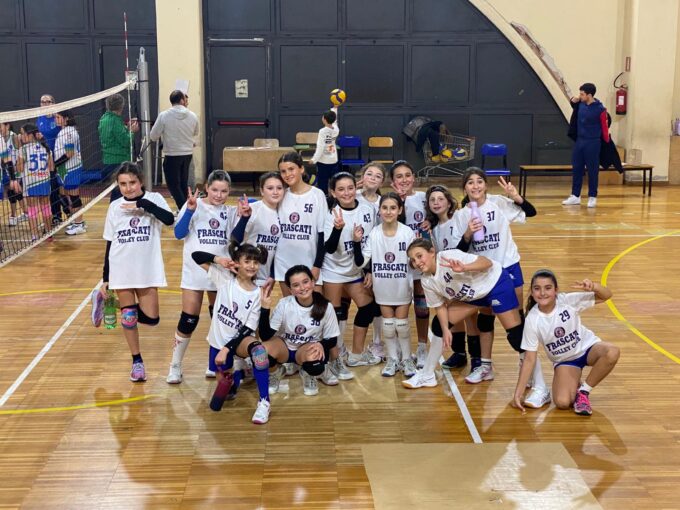 Volley Club Frascati, buona la prima per le Under 12 femminili. Abbruciati: “Gruppi molto validi”