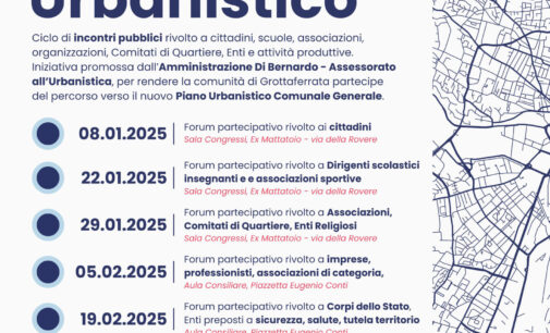 Grottaferrata – Partecipiamo al Piano Urbanistico