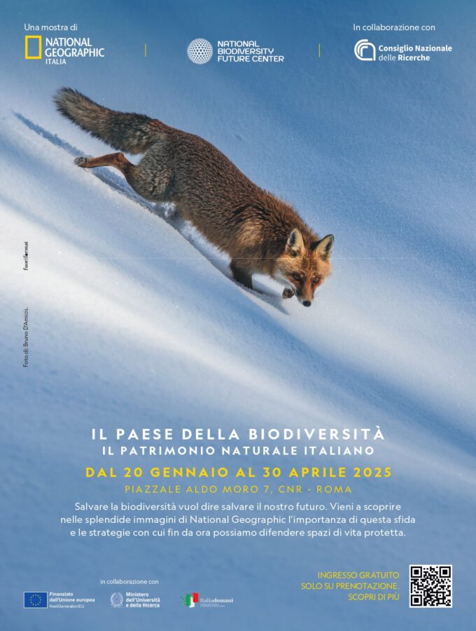 Il Paese della biodiversità. Il patrimonio naturale italiano” mostra di National Geographic Italia e National Biodiversity Future Center