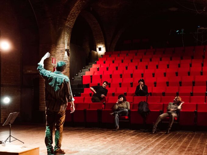 P.S. PAGINA SEGUENTE al TeatroBasilica Nato da un’idea di Pier Lorenzo Pisano, organizzato dal Gruppo della Creta