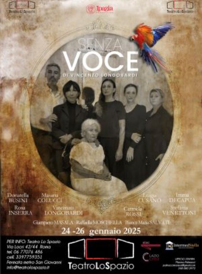 SENZA VOCE: al Teatro Lo Spazio-Roma